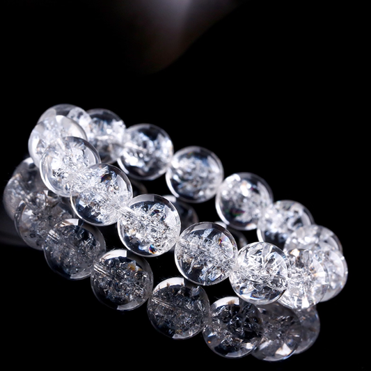 Snow-Glow Clarity Bracelet | Himalayan Clear Quartz