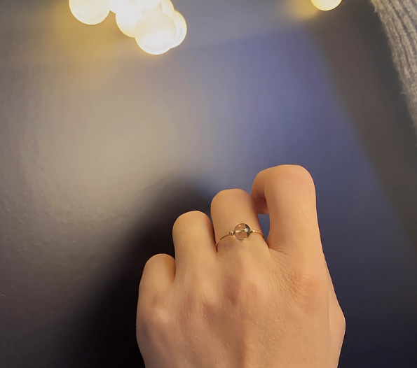 Verdant Vault — Green Phantom Quartz Prosperity Ring