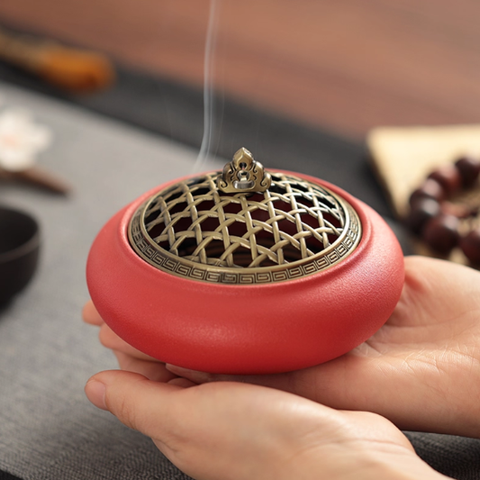 Zen Ceramic Incense Burner: The Gentle Fire of Tranquility