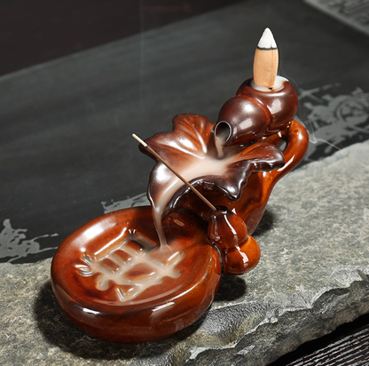 Waterfall Incense Burner – Flow of Fortune