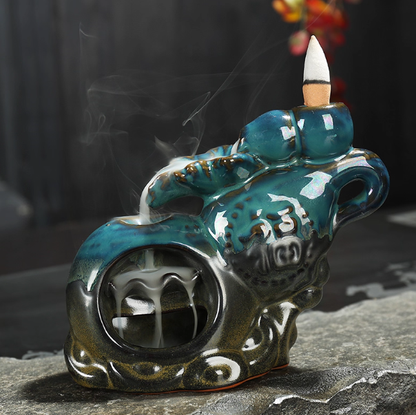 Waterfall Incense Burner – Flow of Fortune