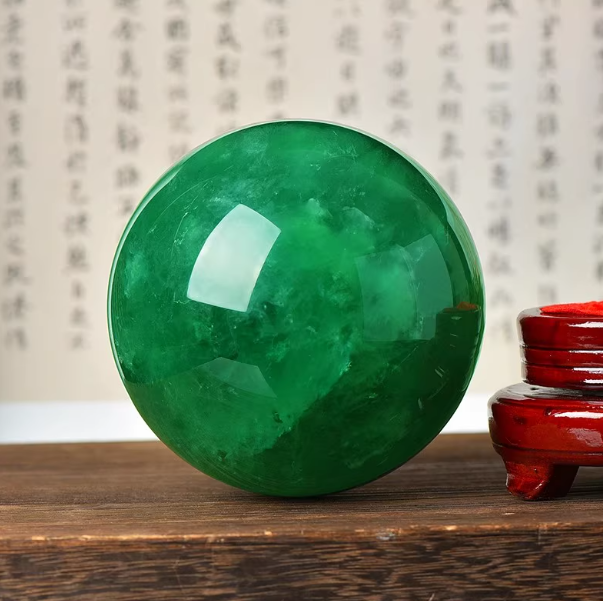 Verdant Aura Crystal Sphere