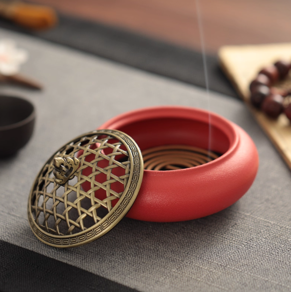 Zen Ceramic Incense Burner: The Gentle Fire of Tranquility