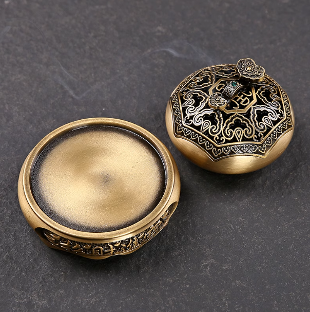 Fortune Rising Censer — Ruyi Treasure Burner (with Complimentary Coil)