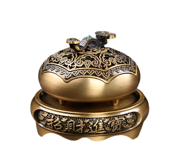 Fortune Rising Censer — Ruyi Treasure Burner (with Complimentary Coil)
