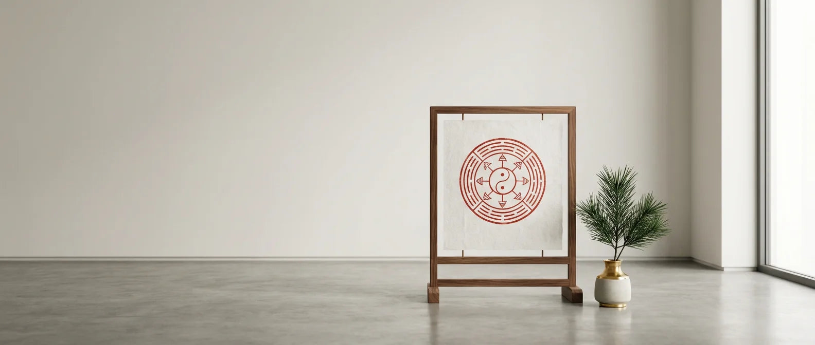 Zen Minimalist Hero Banner - Taoist Heritage